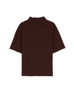 Brain Dead x Coach Pointelle Mockneck Top - Brown 5