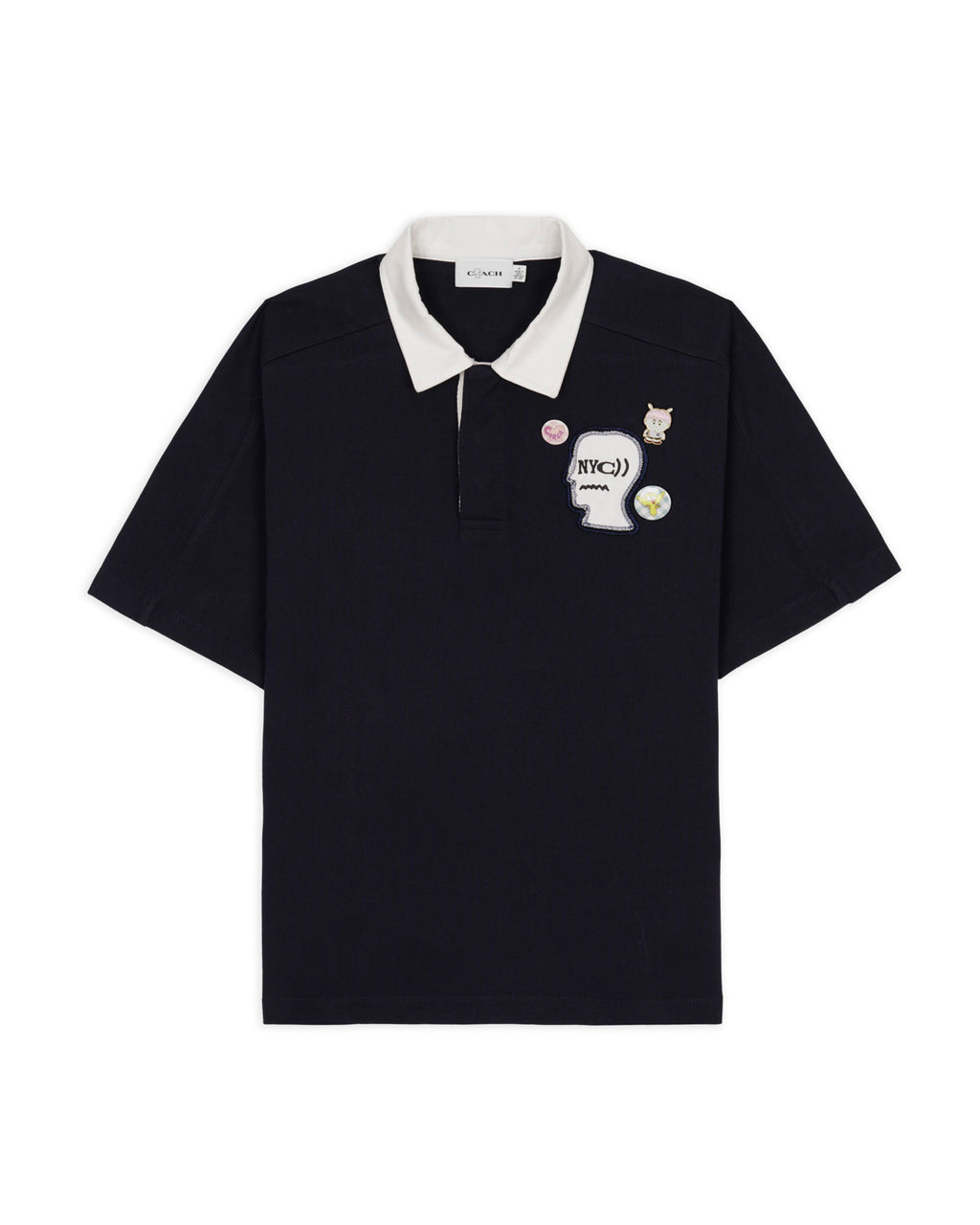 Brain Dead x Coach Rugby Polo - Navy