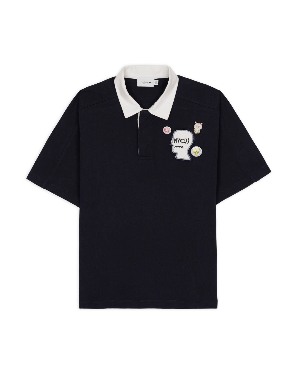 Brain Dead x Coach Rugby Polo - Navy 1