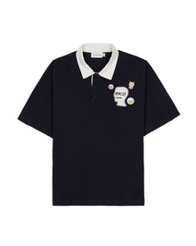 Brain Dead x Coach Rugby Polo - Navy