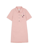 Brain Dead x Coach Short Sleeve Denim Mini Dress - Pink 1