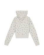 Brain Dead x Coach Shrunken Floral Print Hoodie - Heather Grey 5