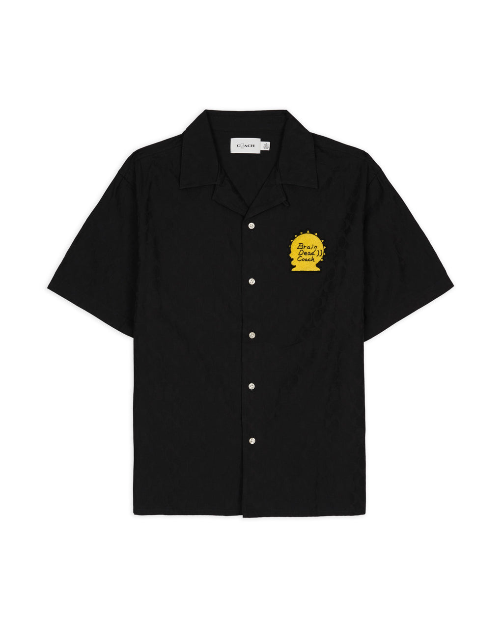 Brain Dead x Coach Signature Camp Shirt - Black