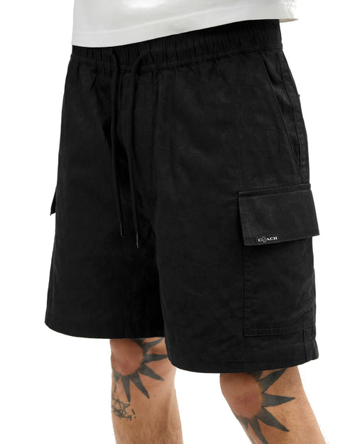 Brain Dead x Coach Signature Camp Shorts - Black 2