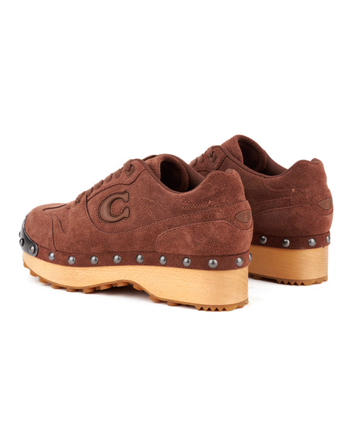 Brain Dead x Coach Men's SoHo Suede Wooden Clog - Vintage Brown 2