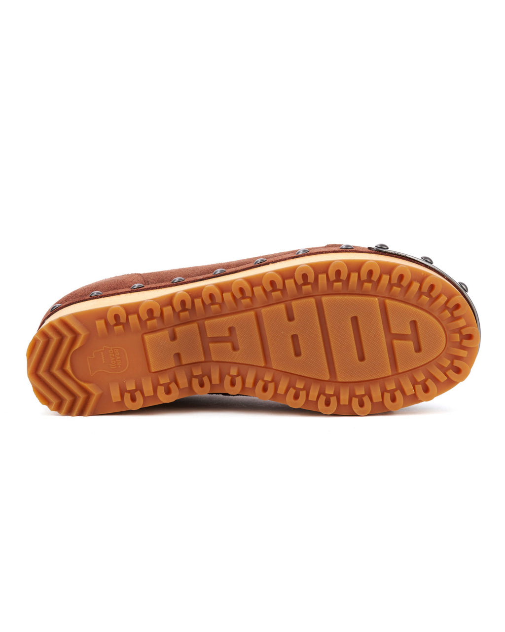 Brain Dead x Coach Men's SoHo Suede Wooden Clog - Vintage Brown 5