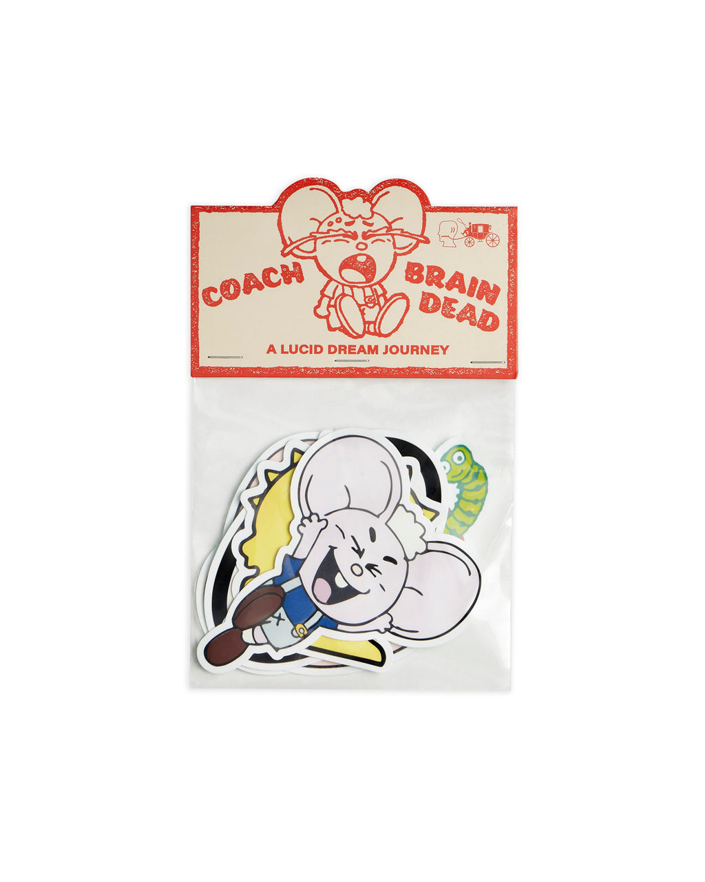Brain Dead x Coach Sticker Set - Multi 2