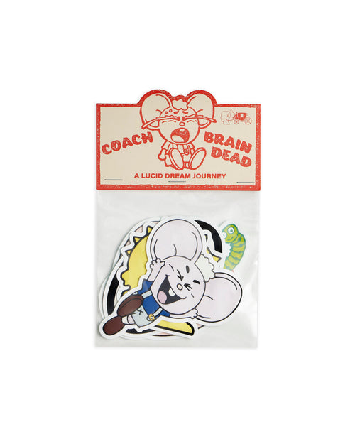 Brain Dead x Coach Sticker Set - Multi 2
