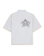 Brain Dead x Coach Striped Camp Shirt - Blue Stripe 5