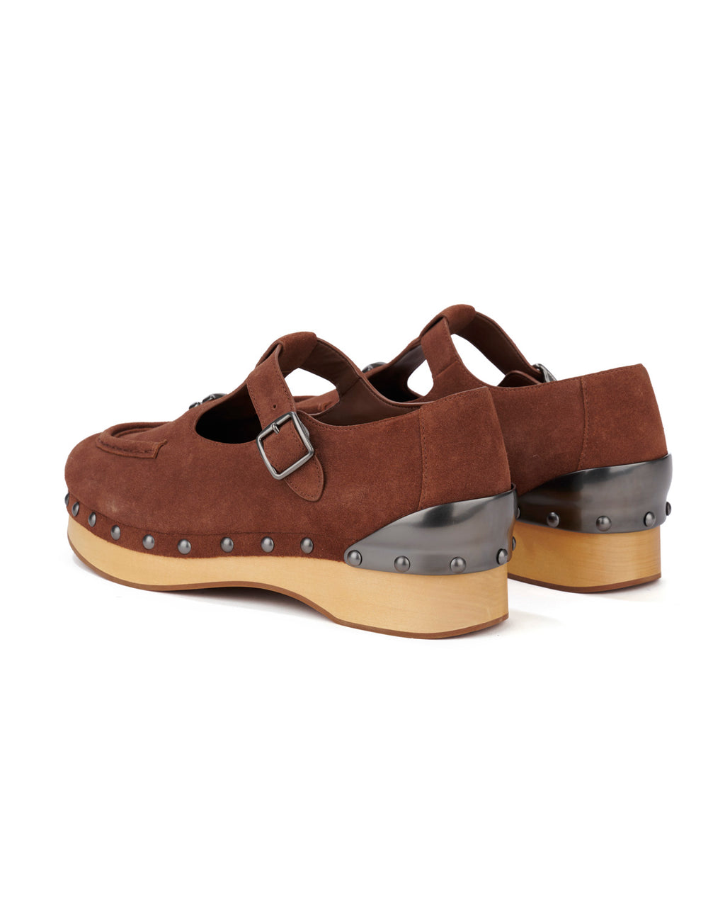 Brain Dead x Coach Suede Wooden Mary Jane - Vintage Brown 3