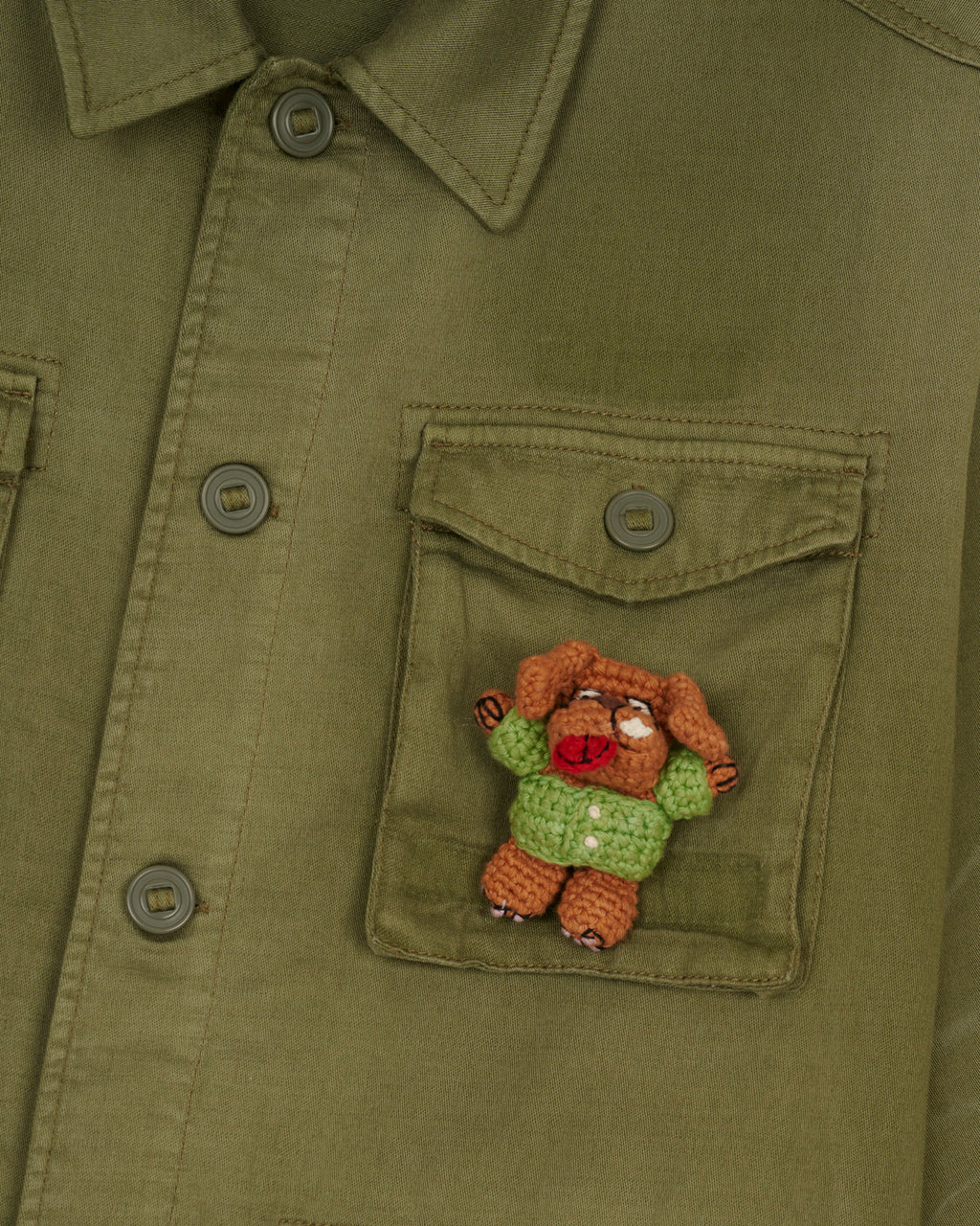 Brain Dead x Coach Surplus Jacket - Green 2
