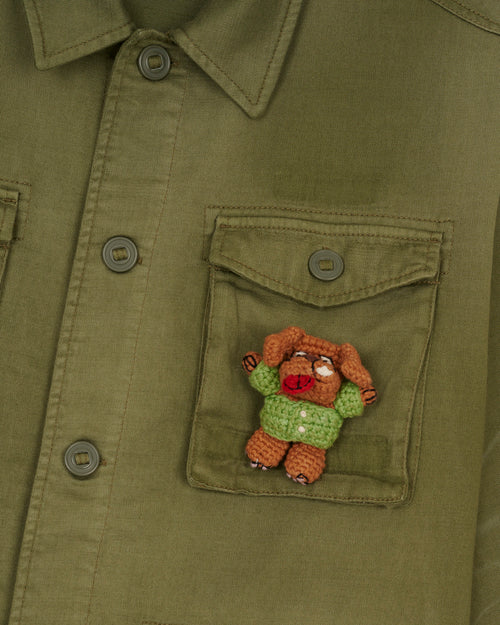 Brain Dead x Coach Surplus Jacket - Green 2