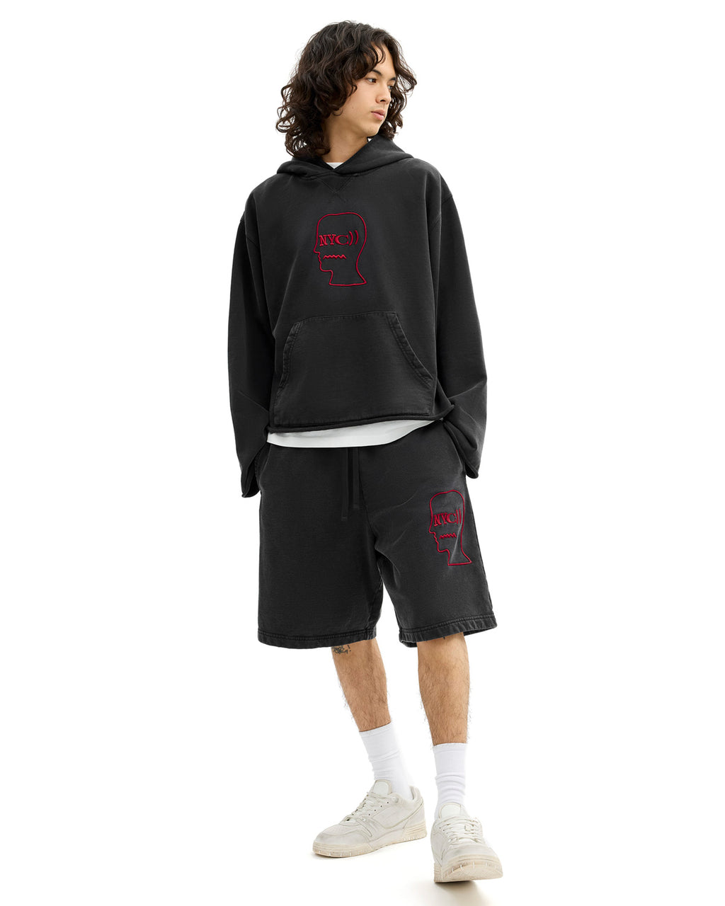 Brain Dead x Coach Sweatshorts - Black 4