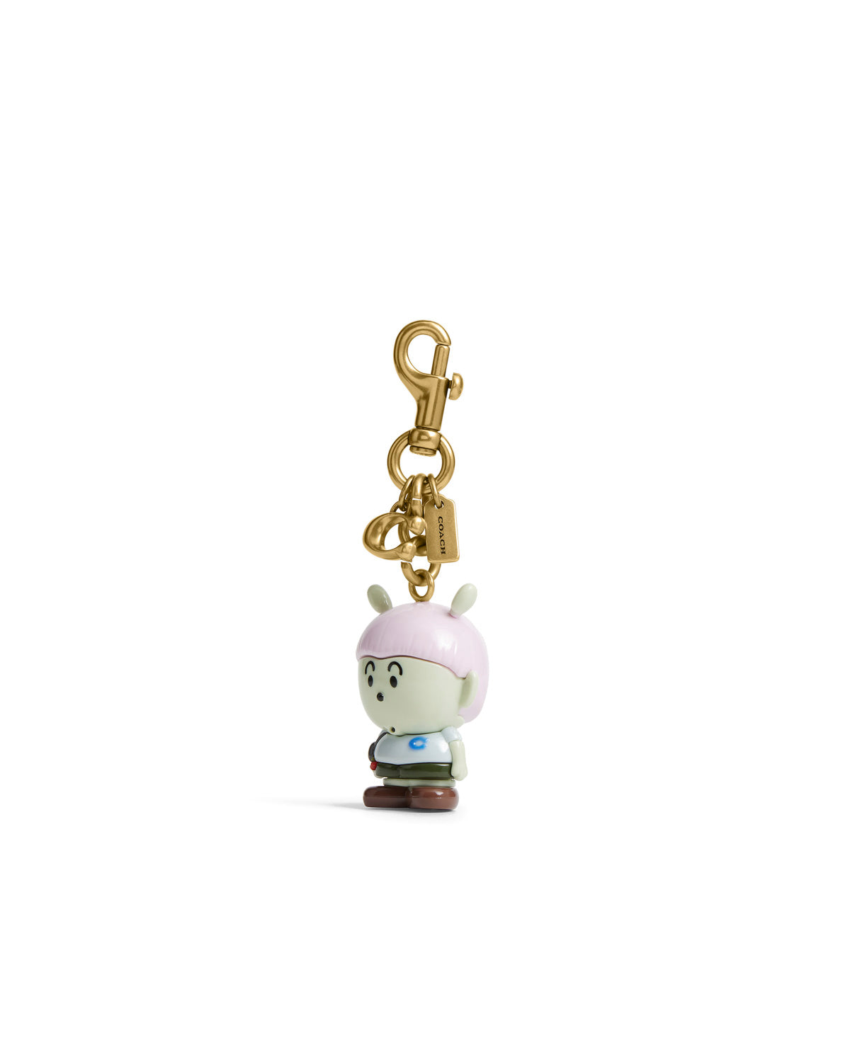 Brain Dead x Coach Vinyl Xerx Alien Bag Charm - Multi