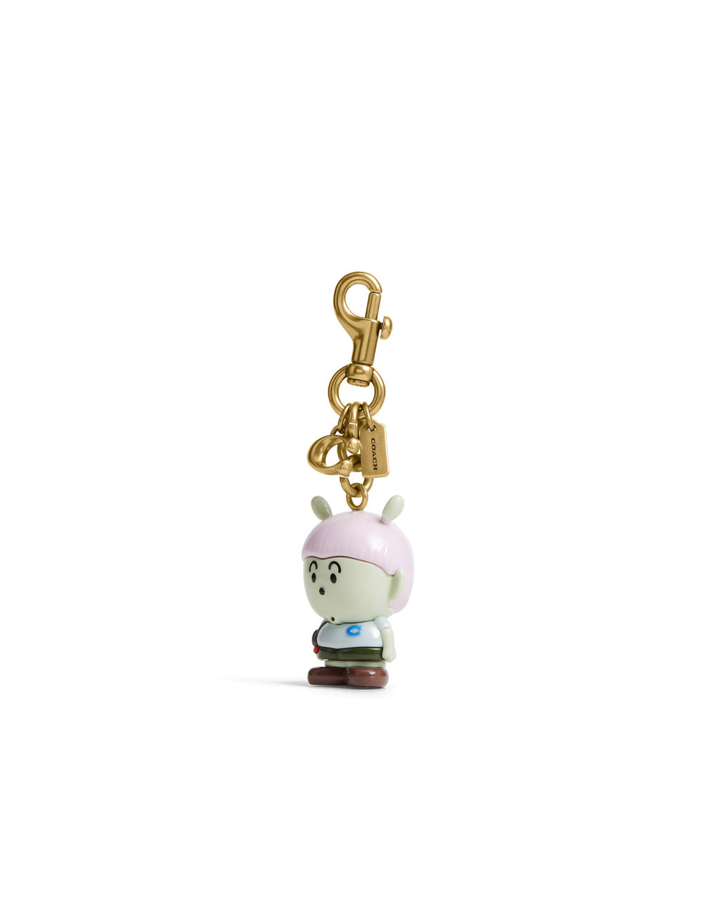 Brain Dead x Coach Vinyl Xerx Alien Bag Charm - Multi