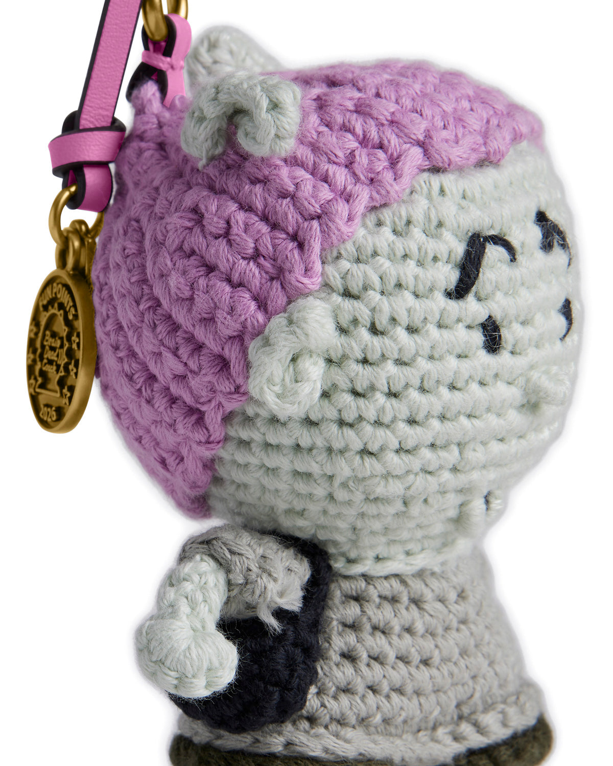Brain Dead x Coach Xerx Alien Crochet Bag Charm - Multi