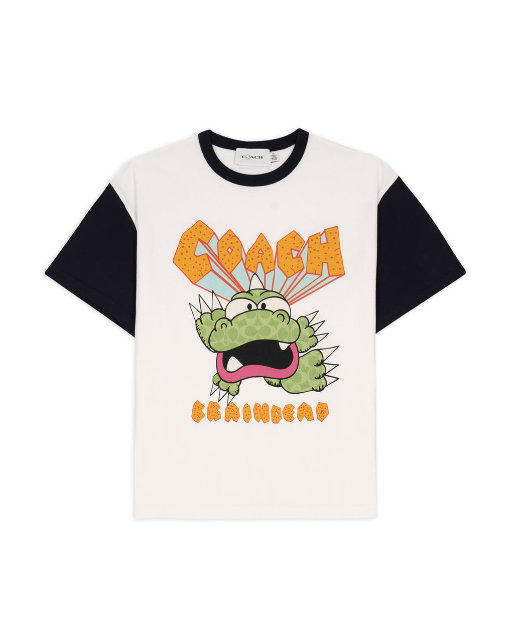 Brain Dead x Coach Zilly Monster T-Shirt - White Multi