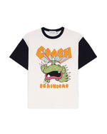Brain Dead x Coach Zilly Monster T-Shirt - White Multi 1