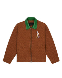 Brain Dead x Coach Zip Front Blouson - Brown