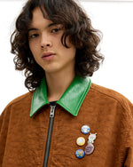 Brain Dead x Coach Zip Front Blouson - Brown 9