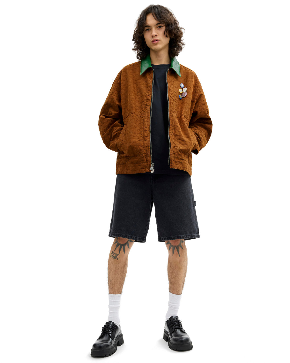 Brain Dead x Coach Zip Front Blouson - Brown 10