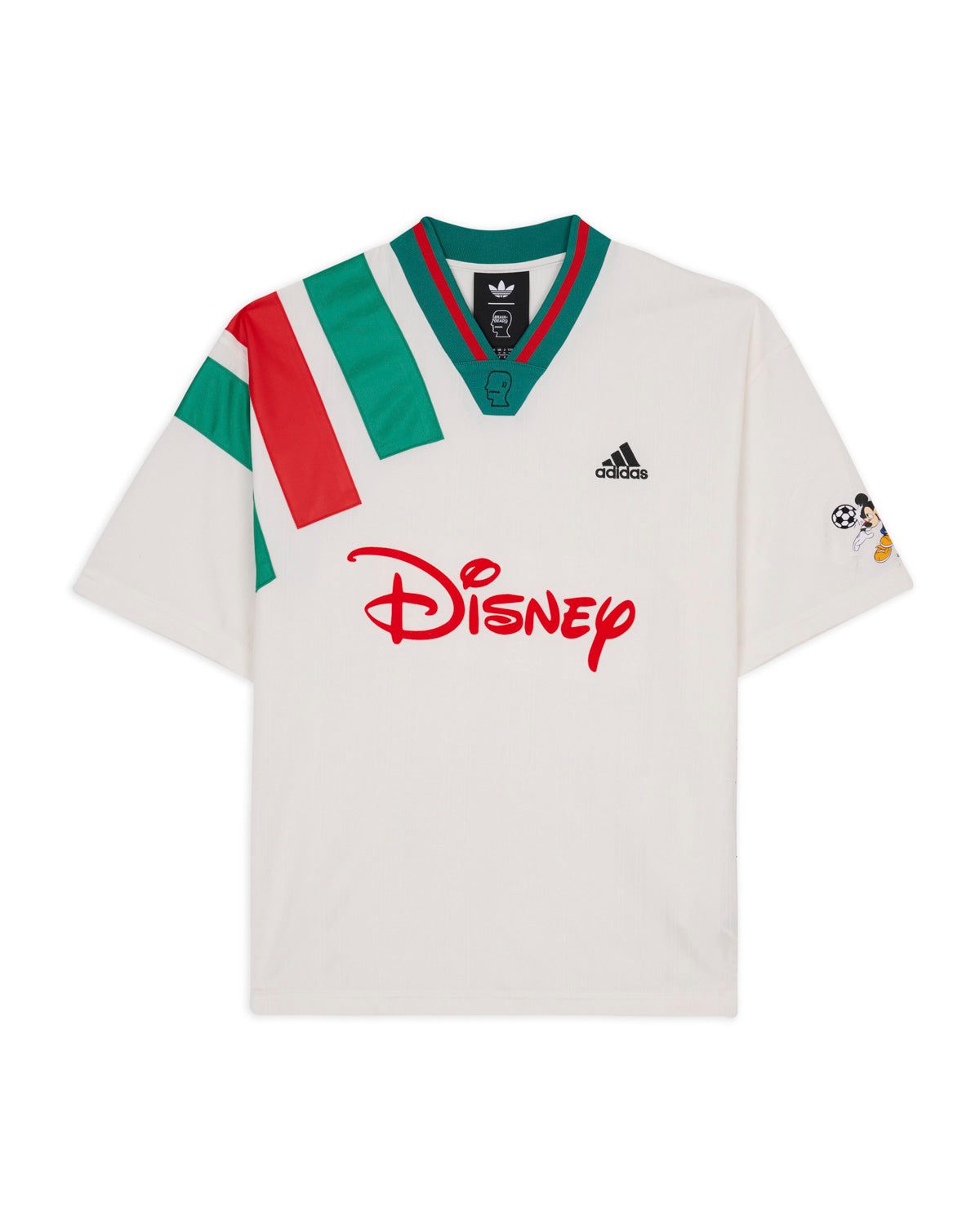 Brain Dead x Disney x Adidas Jacquard Soccer Jersey - White 1