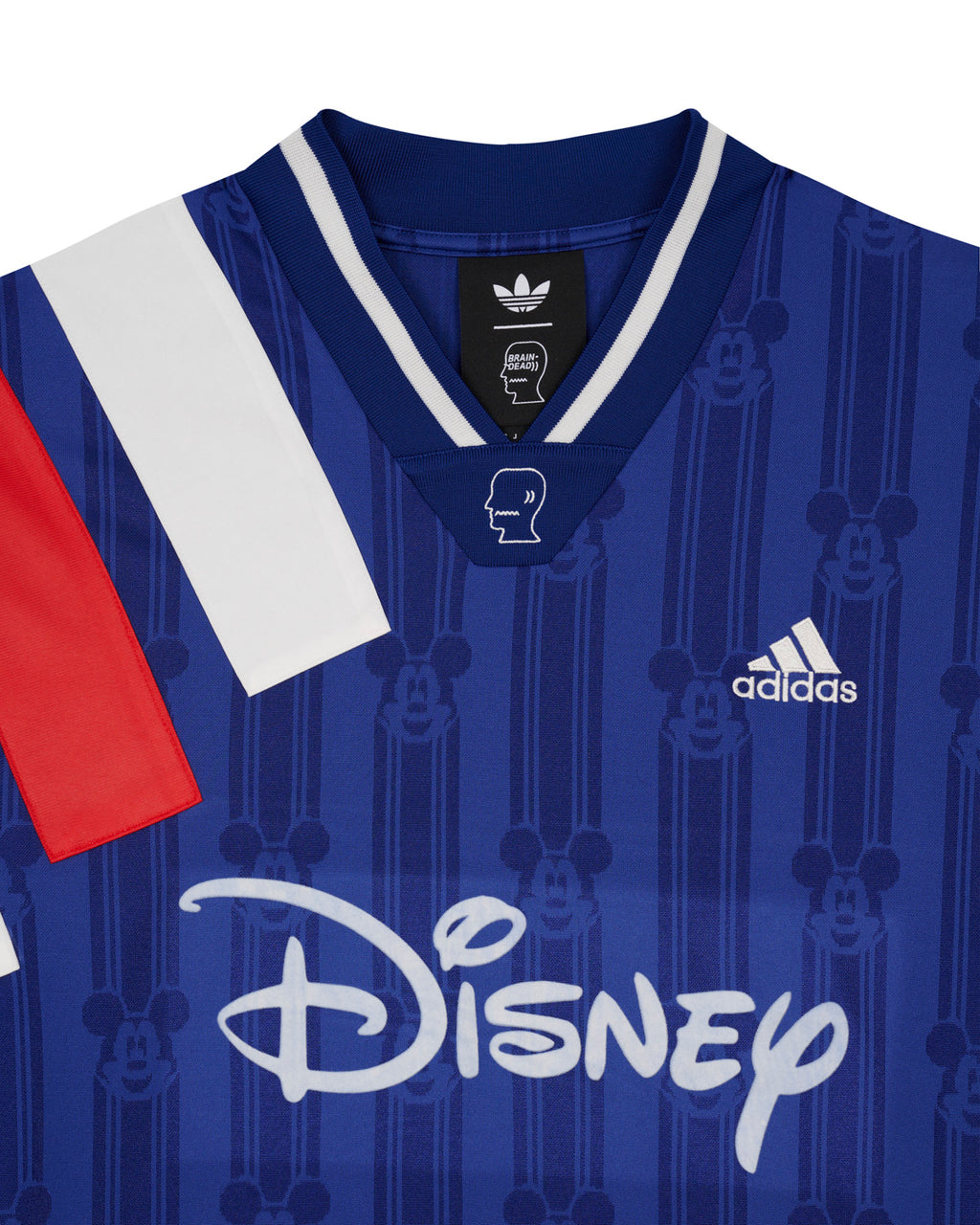 Brain Dead x Disney x Adidas Jacquard Soccer Jersey - Blue 3
