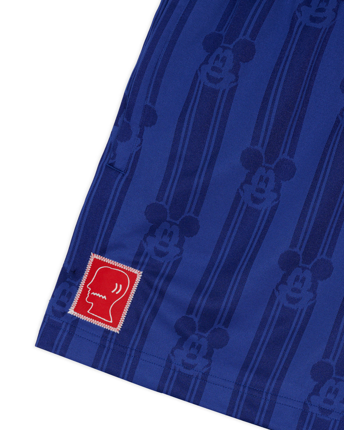 Brain Dead x Disney x Adidas Jacquard Soccer Short - Blue 3