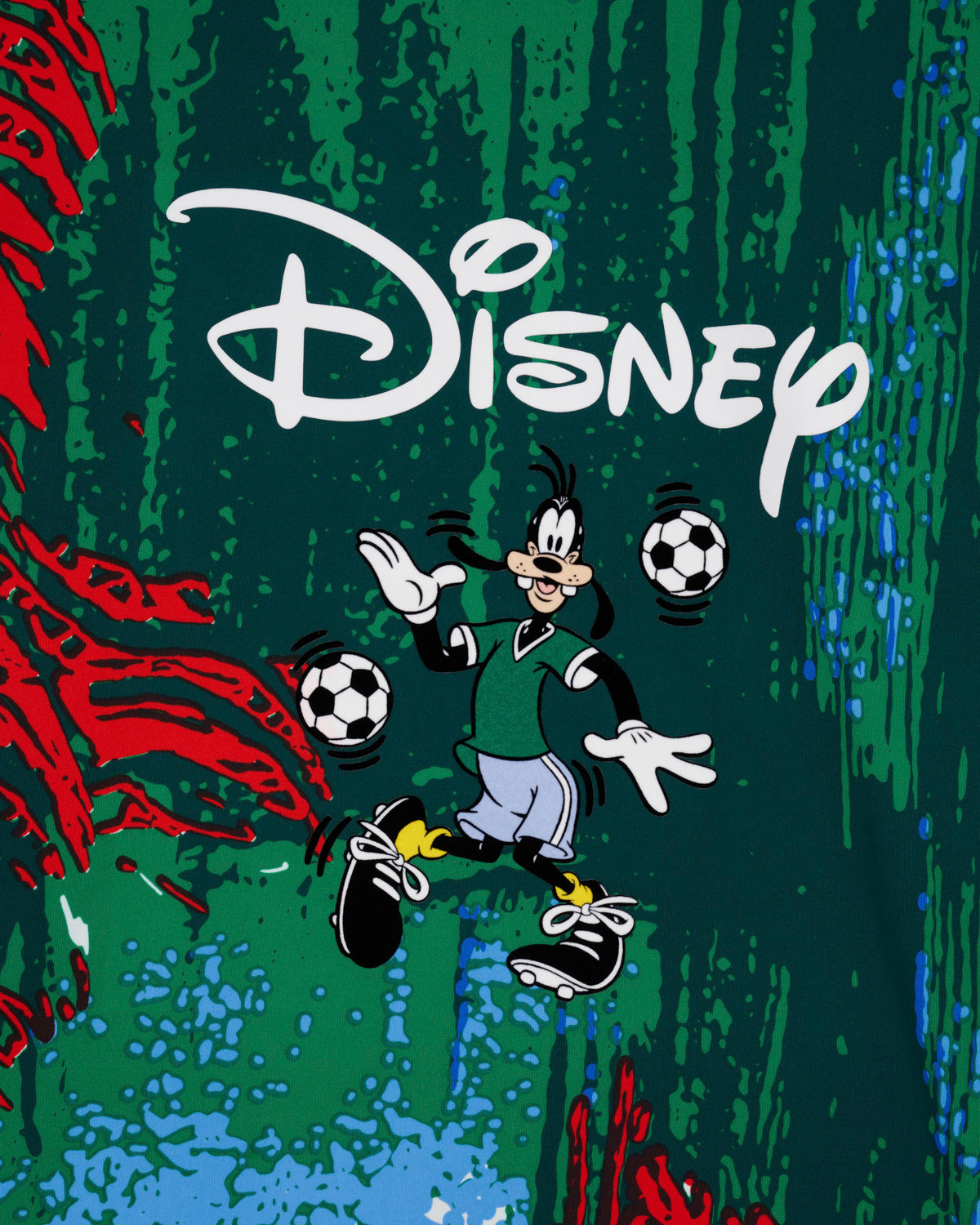 Brain Dead x Disney x Adidas Goofy Goalie Jersey - Red 3