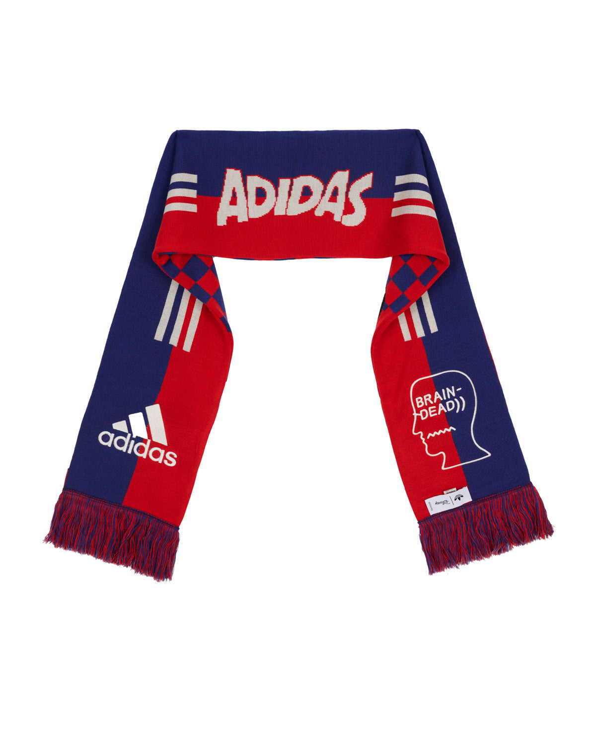 Brain Dead x Disney x Adidas Mickey and Friends Scarf - Red 5