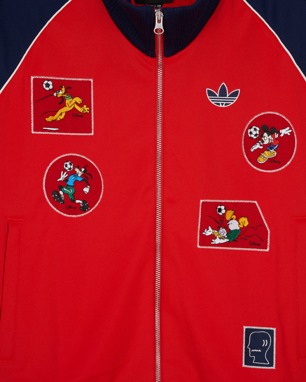Brain Dead x Disney x Adidas Mickey and Friends Track Jacket - Red 3
