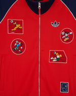 Brain Dead x Disney x Adidas Mickey and Friends Track Jacket - Red 3