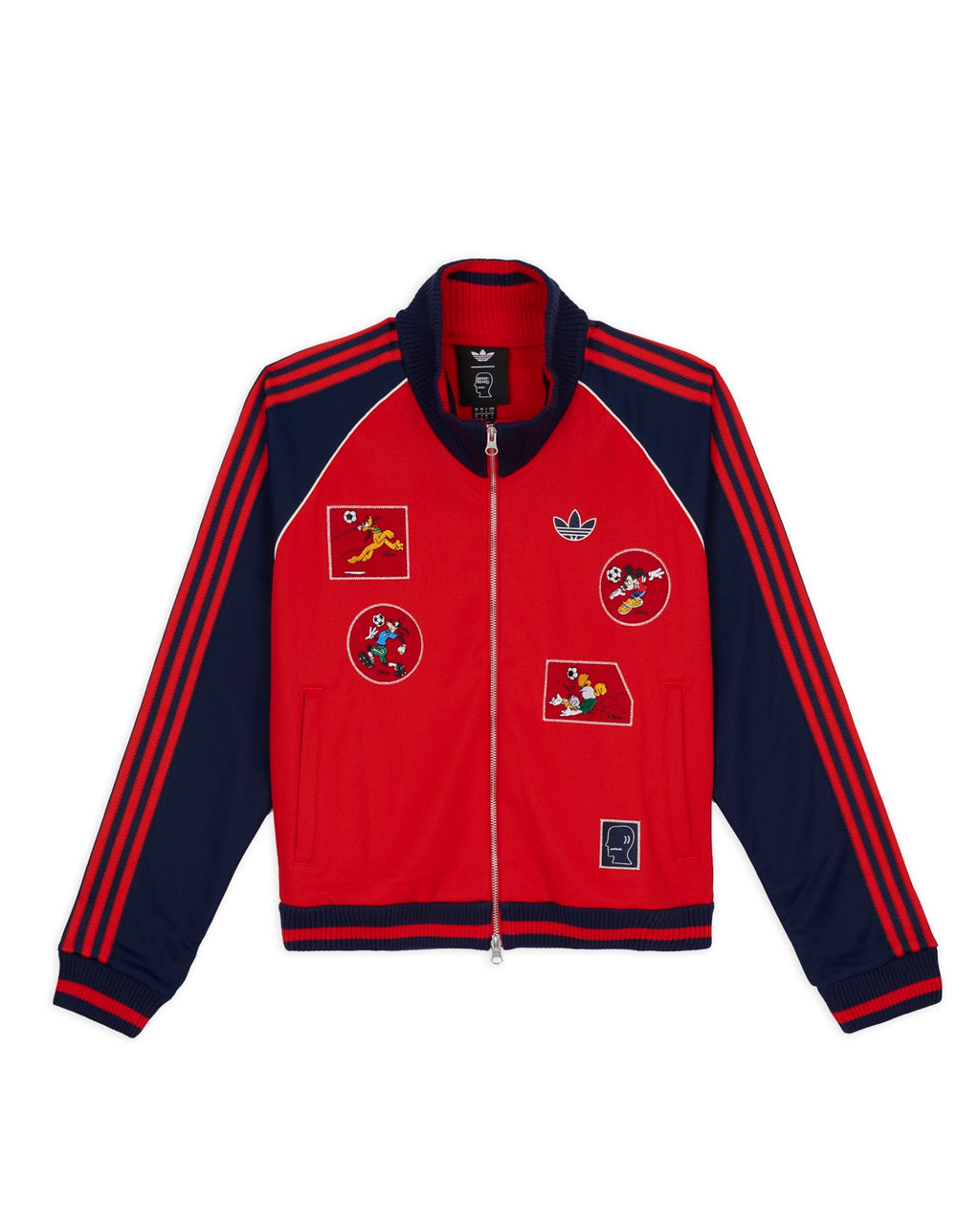Brain Dead x Disney x Adidas Mickey and Friends Track Jacket - Red