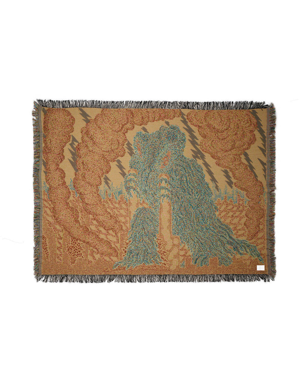 Brain Dead x Godzilla Hedorah Meal Time Blanket - Multi 5