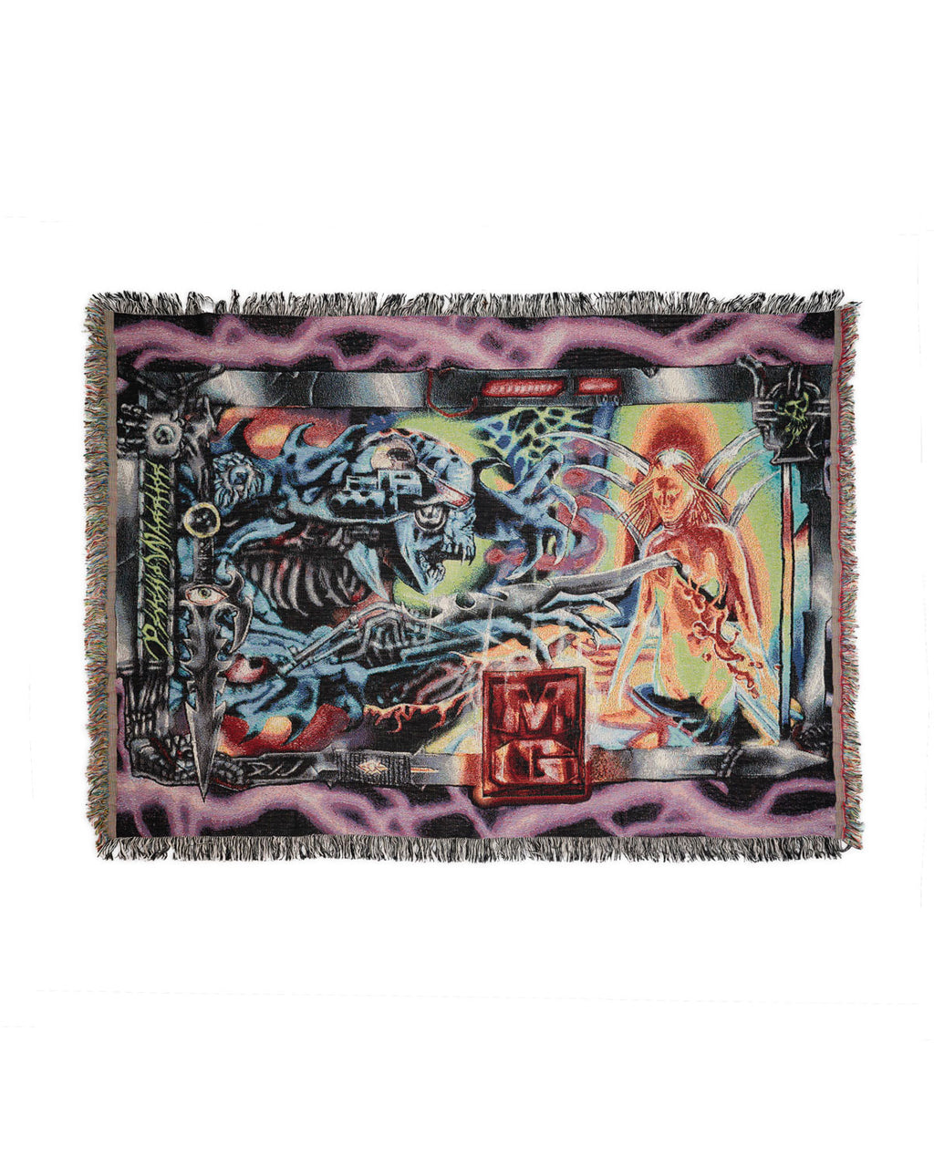 Brain Dead x Machine Girl Woven Blanket - Multi