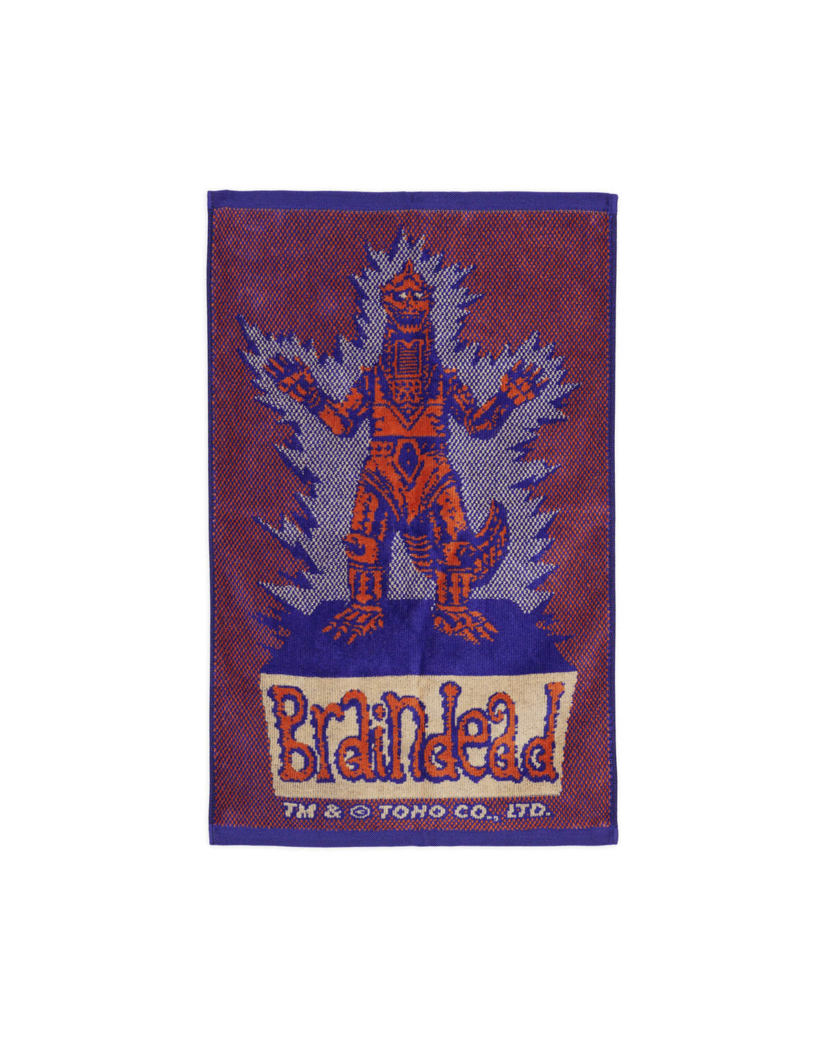 Brain Dead x Godzilla Mechagodzilla Hand Towel - Brown 1