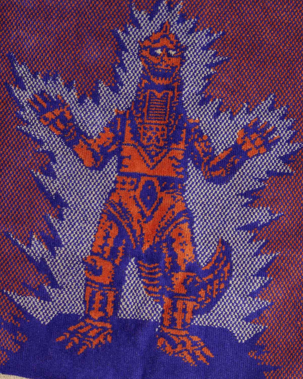 Brain Dead x Godzilla Mechagodzilla Hand Towel - Brown 2
