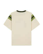 Brain Dead x Godzilla Mothra Pique Football T-shirt - Natural 3