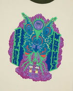 Brain Dead x Godzilla Mothra Pique Football T-shirt - Natural 2