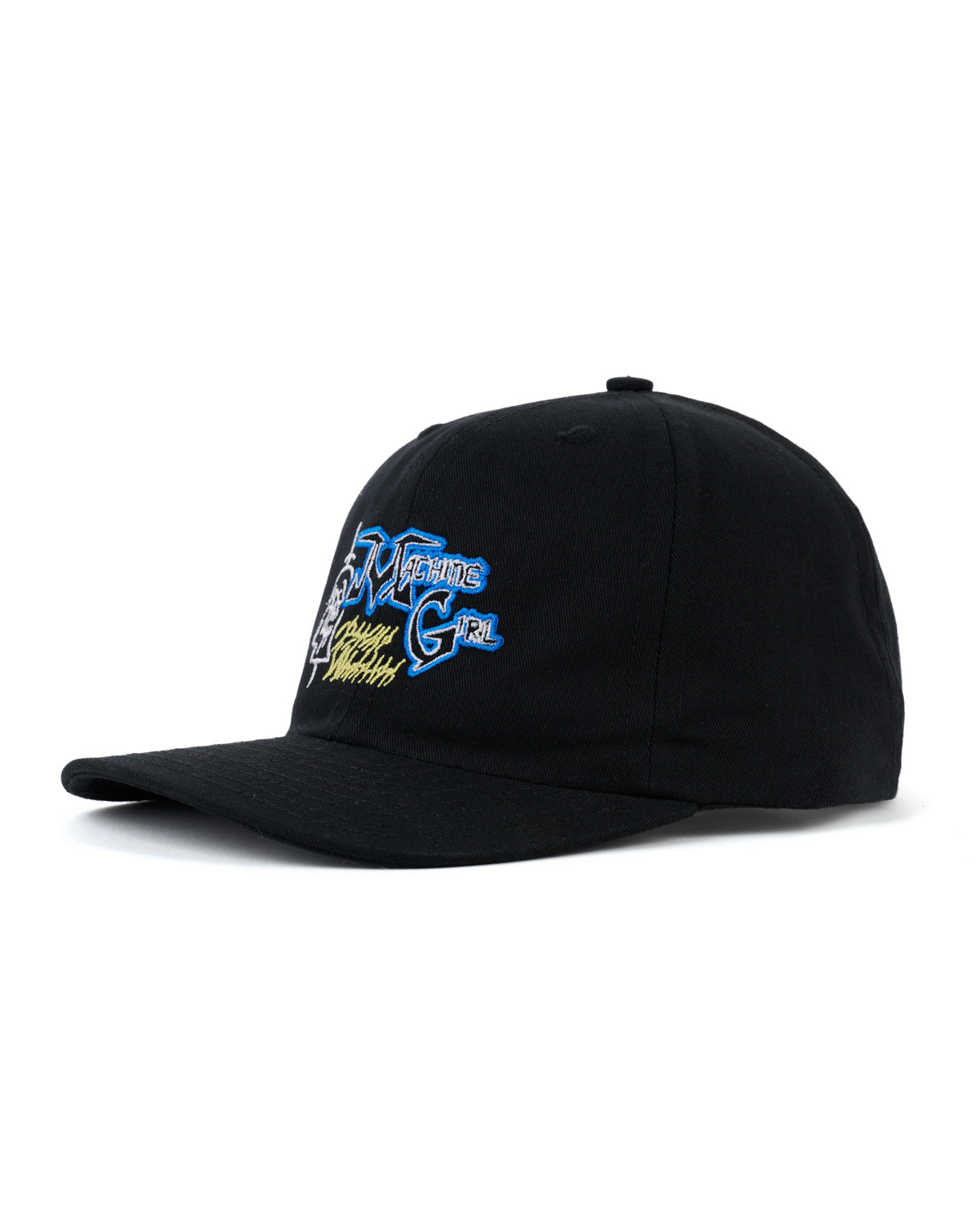 Brain Dead x Machine Girl 6 Panel Hat - Black 2