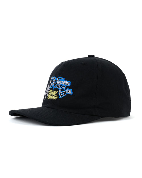 Brain Dead x Machine Girl 6 Panel Hat - Black 2