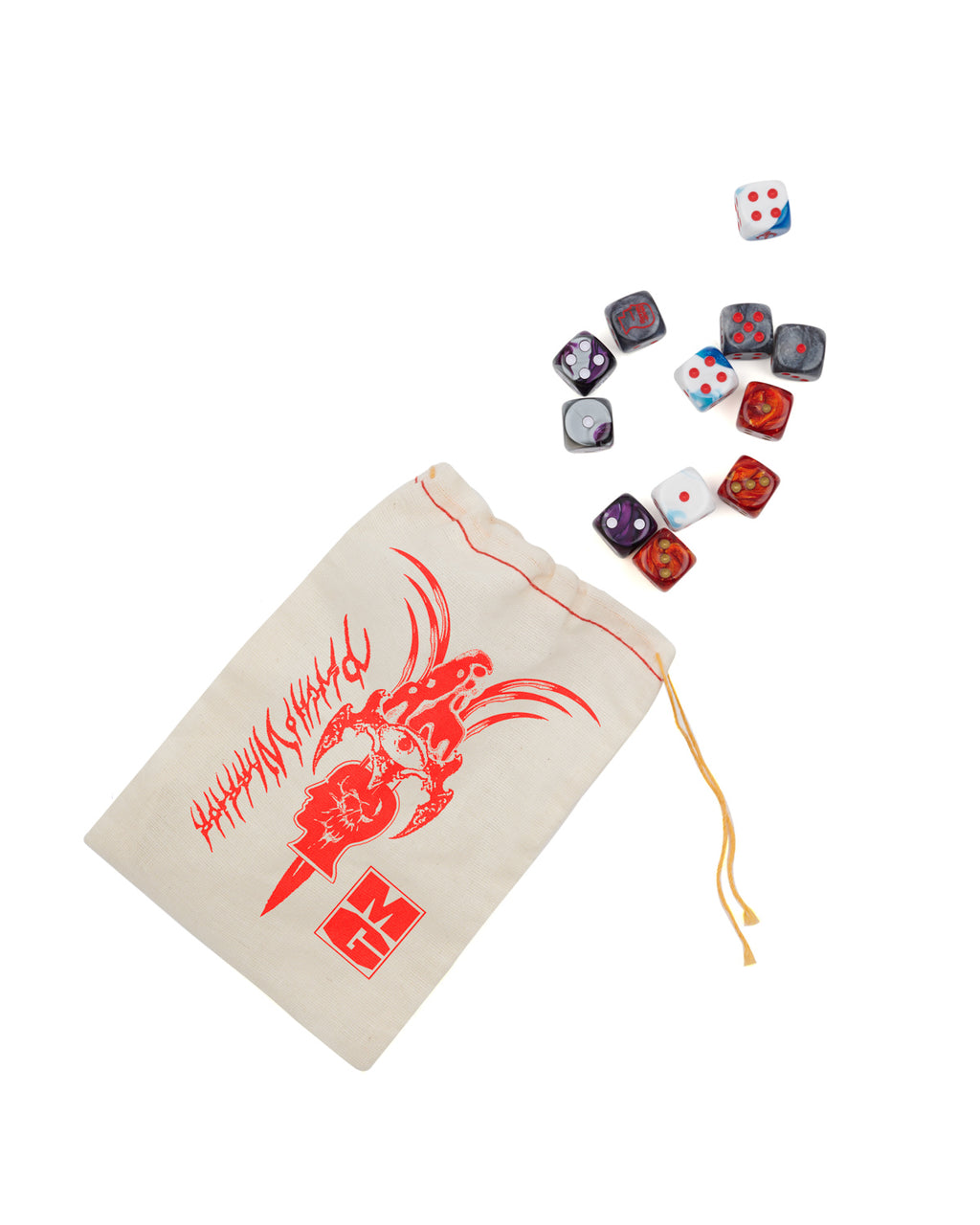 Brain Dead x Machine Girl Dice Set - Multi