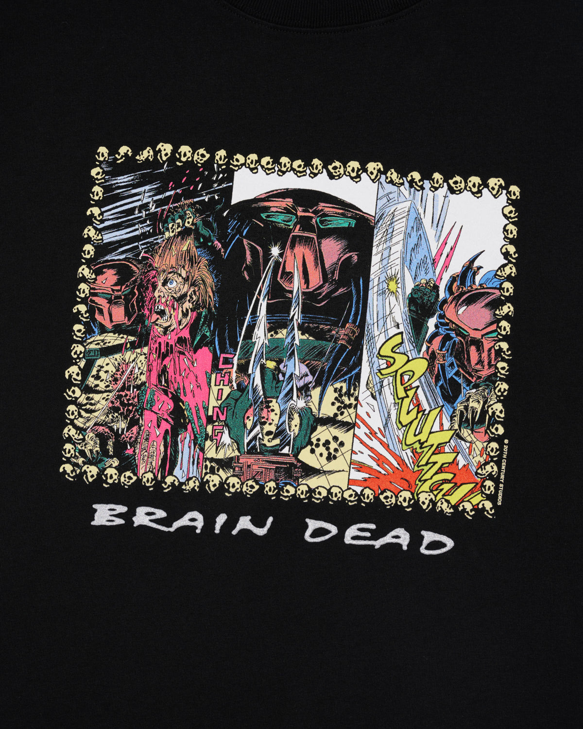 Brain Dead x Predator Decimation T-Shirt - Black