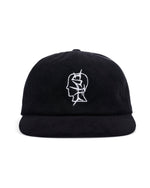 Brain Dead x Sound & Fury 6 Panel Corduroy Hat - Black 1