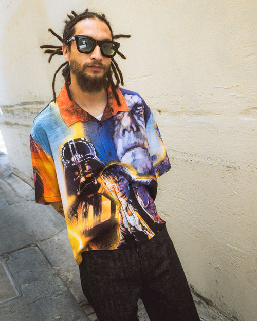 Brain Dead x Star Wars Shadows Of The Empire Rayon Shirt - Multi 2