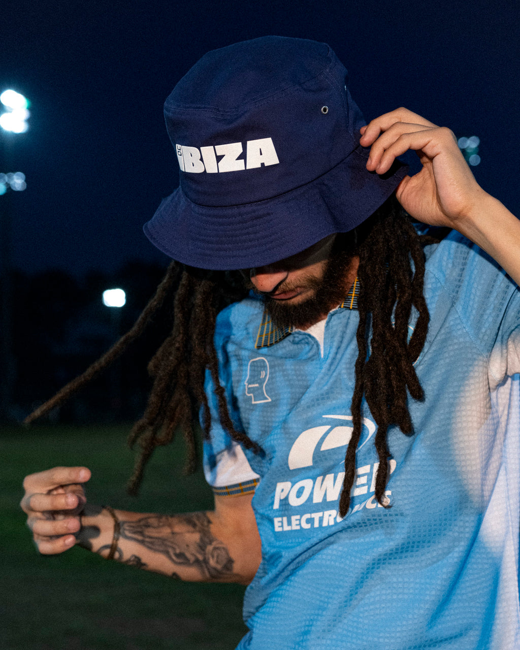Brain Dead x UD Ibiza Cap - Blue 4