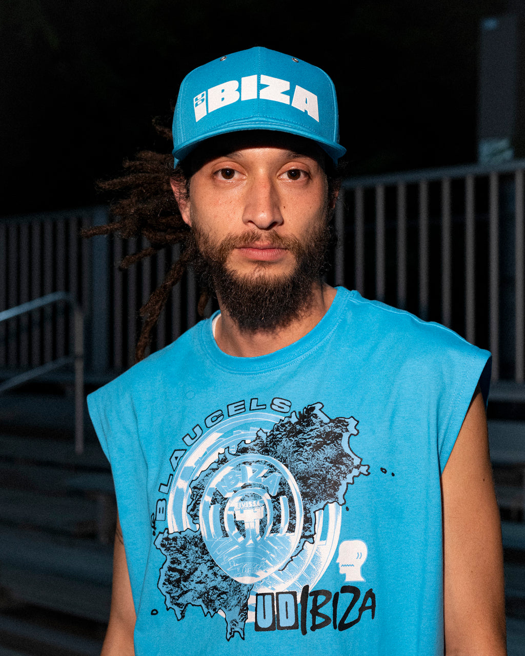 Brain Dead x UD Ibiza Cap - Blue 2