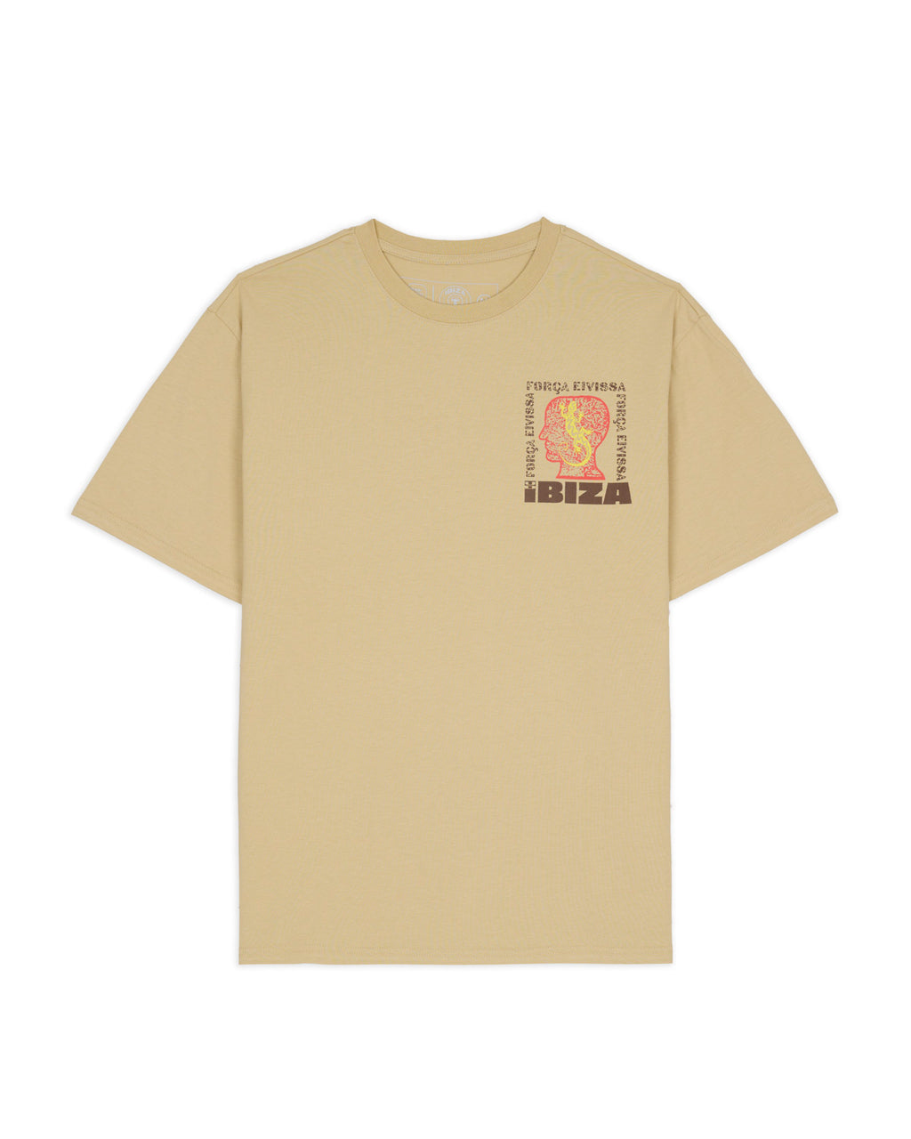 Brain Dead x UD Ibiza Coast T-Shirt - Beige