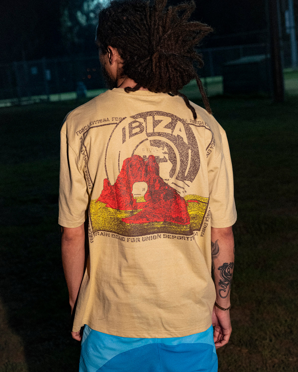 Brain Dead x UD Ibiza Coast T-Shirt - Beige 2