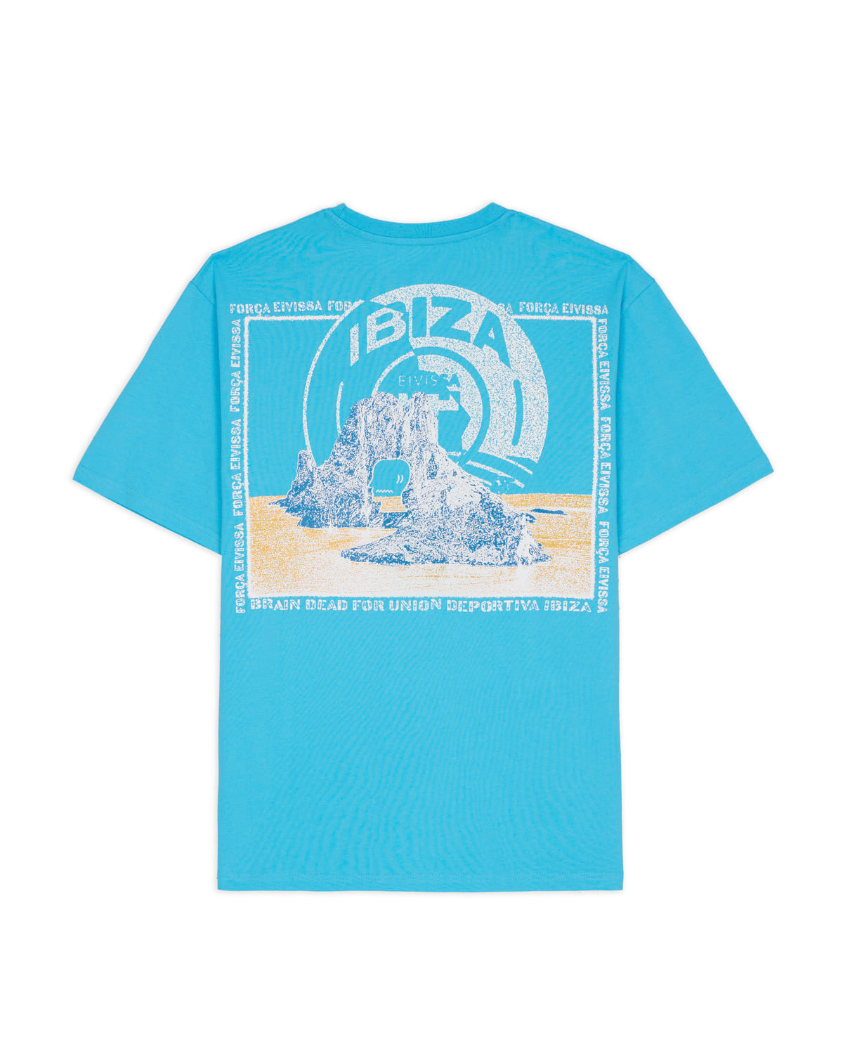 Brain Dead x UD Ibiza Coast T-Shirt - Light Blue